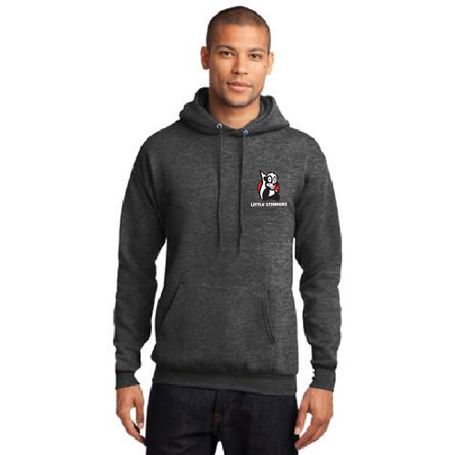 Charcoal Gray Pullover Sweatshirt front